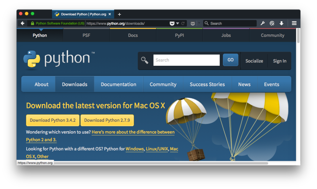 Python-Download-Website